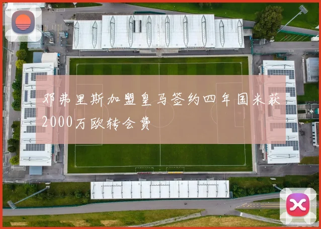 邓弗里斯加盟皇马签约四年国米获2000万欧转会费